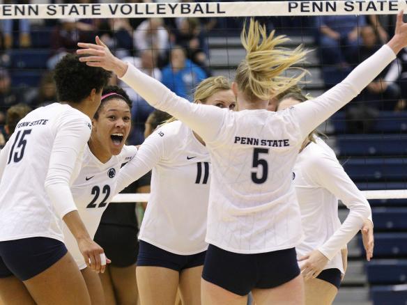 Women's team celebrates