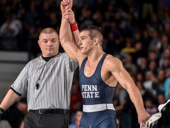 Referee declares Morelli winner