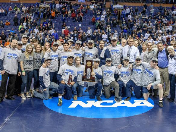 Team photo of title team