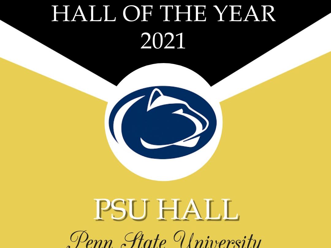 Phi Delta Phi 2021 Hall of the Year award