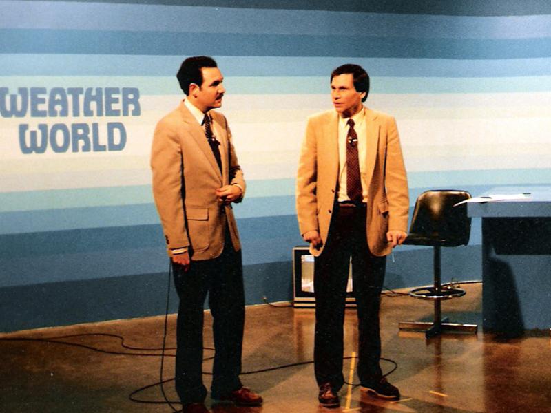 Paul Knight, former Pennsylvania State Climatologist, and Fred Gadomski