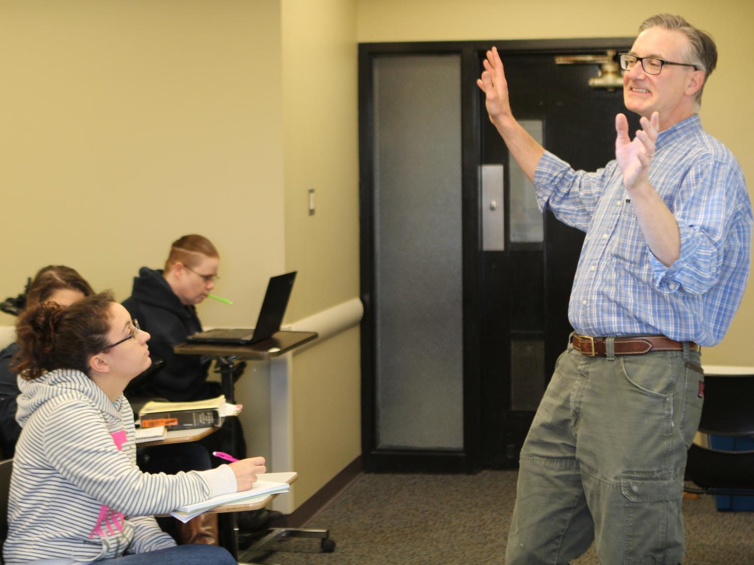 faculty in classroom