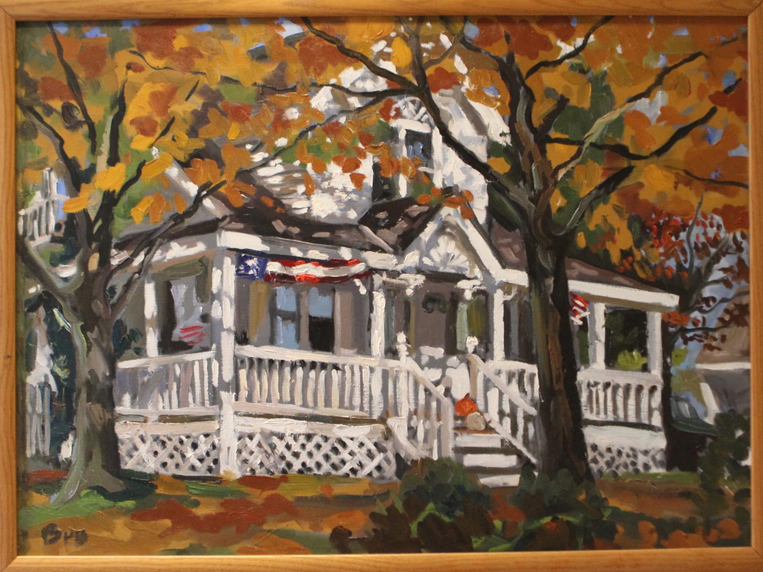 Painting by Bud Gibbons