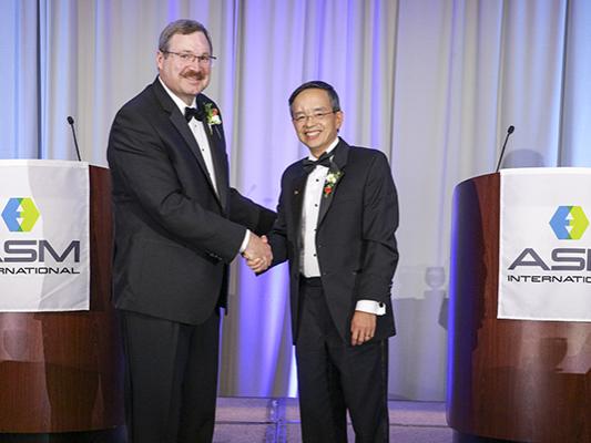 Penn State professor Zi-Kui Liu is appoint president of ASM International at a fall meeting