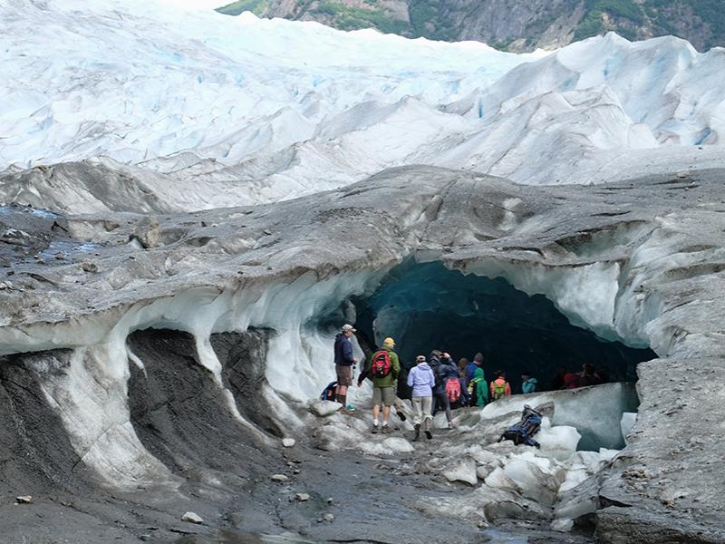 Mendenhall ice cave