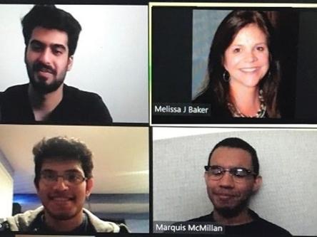 Screenshot of Zoom discussion