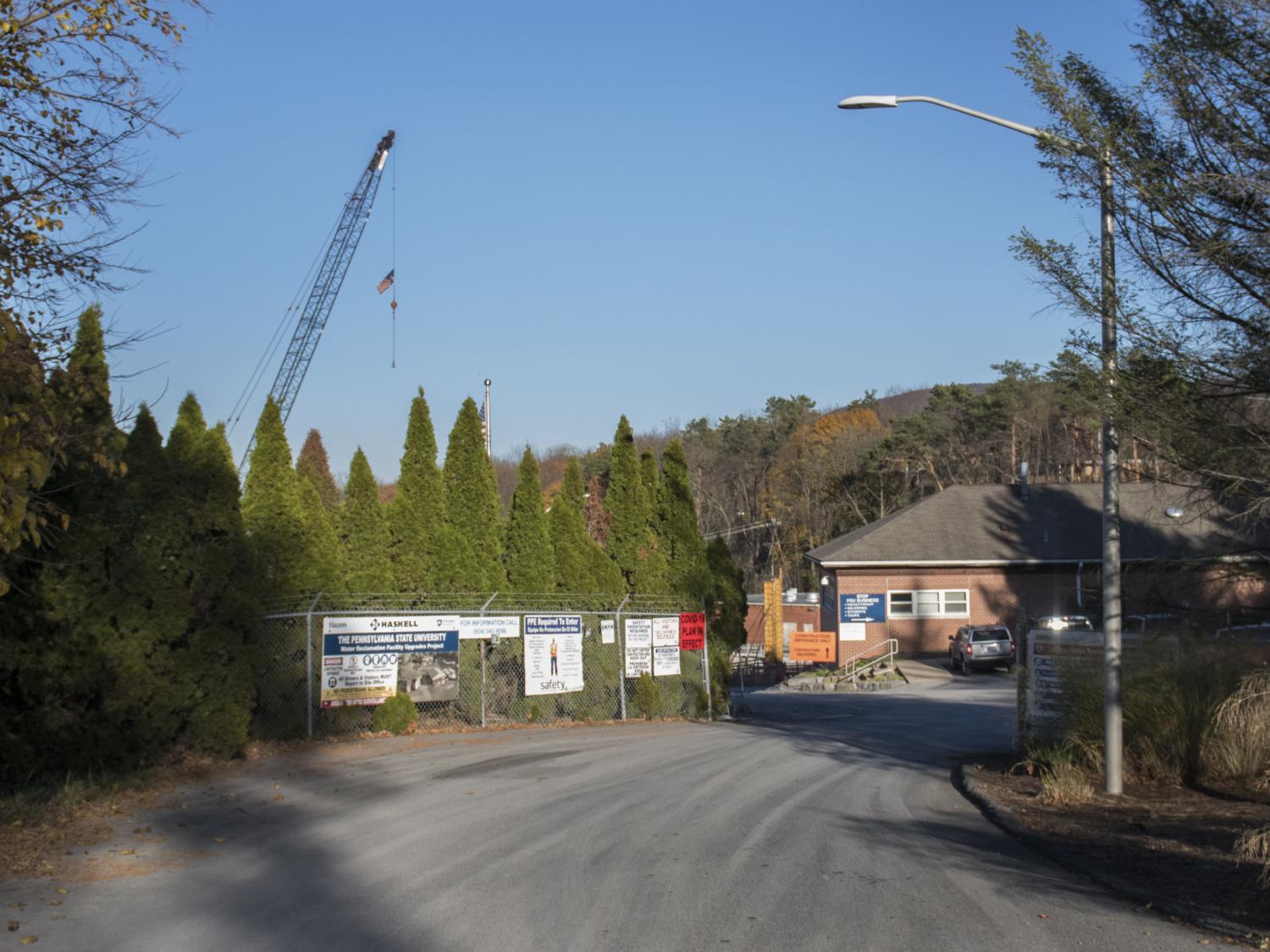 Front entrance to Wastewater Reclamation Facility