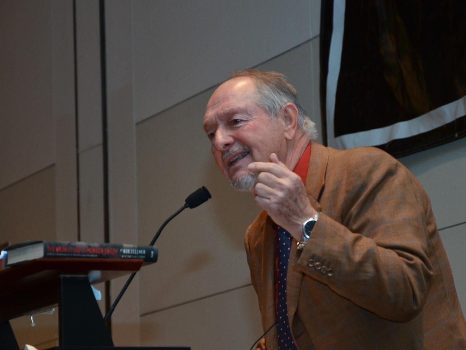 Bob Zellner, civil rights activist and Freedom Rider, spoke today (Feb. 4) as part of the Forum Speaker Series at the Penn State