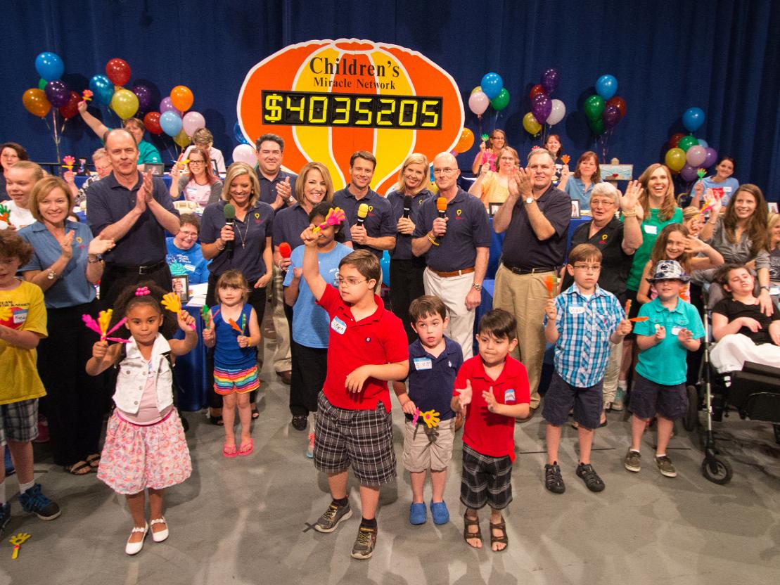 The final toteboard from the 2015 CMN Telethon.