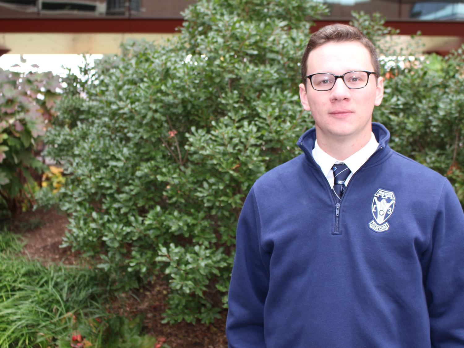 Glee Club president Mike DePodwin