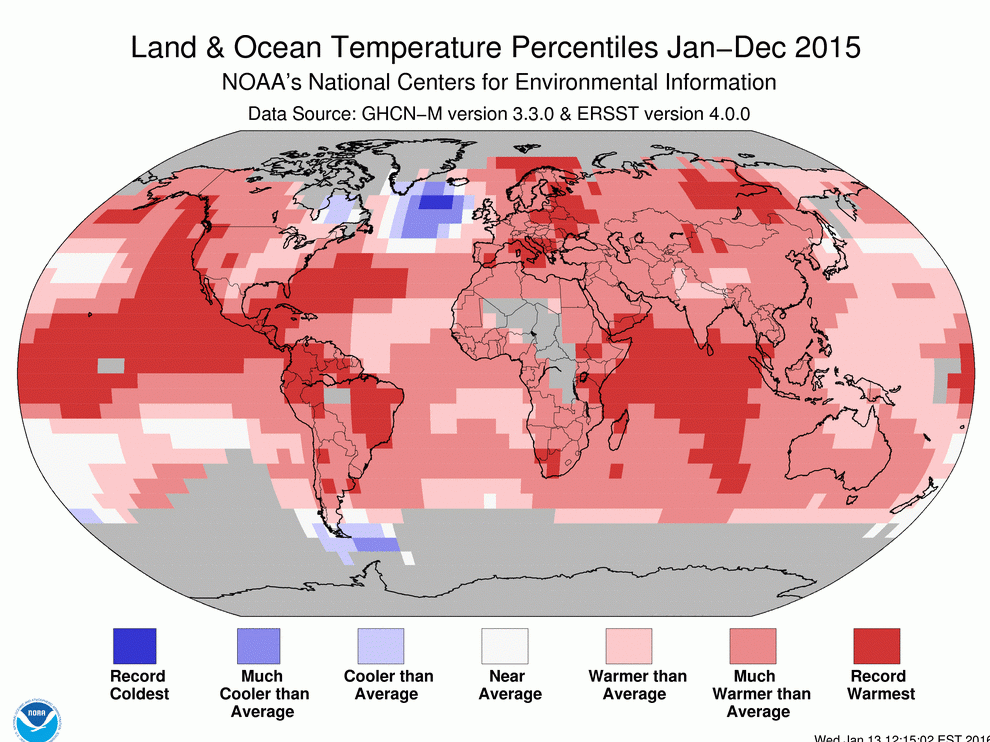 temperature map