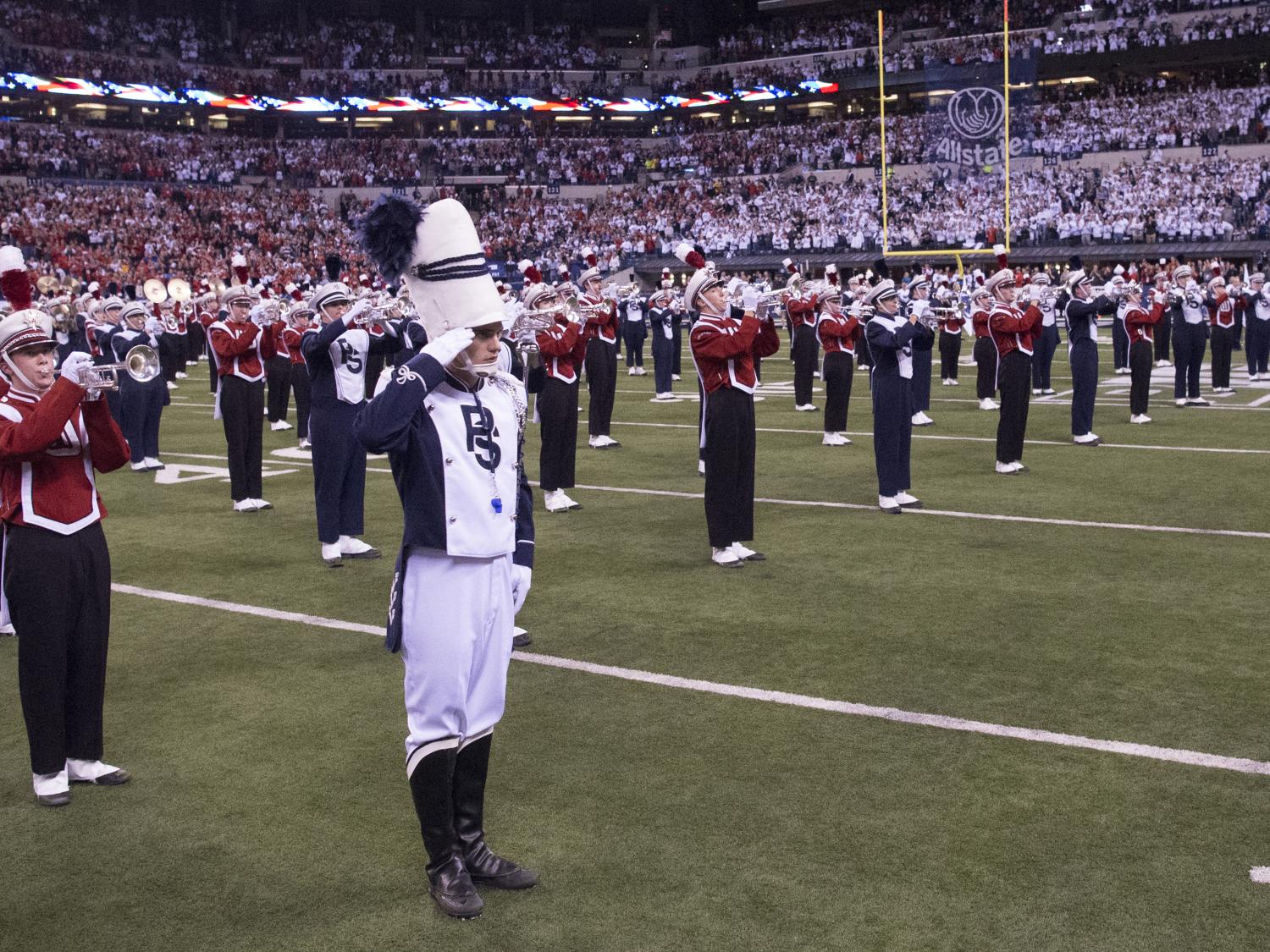 Blue Band and Wisconsin Band