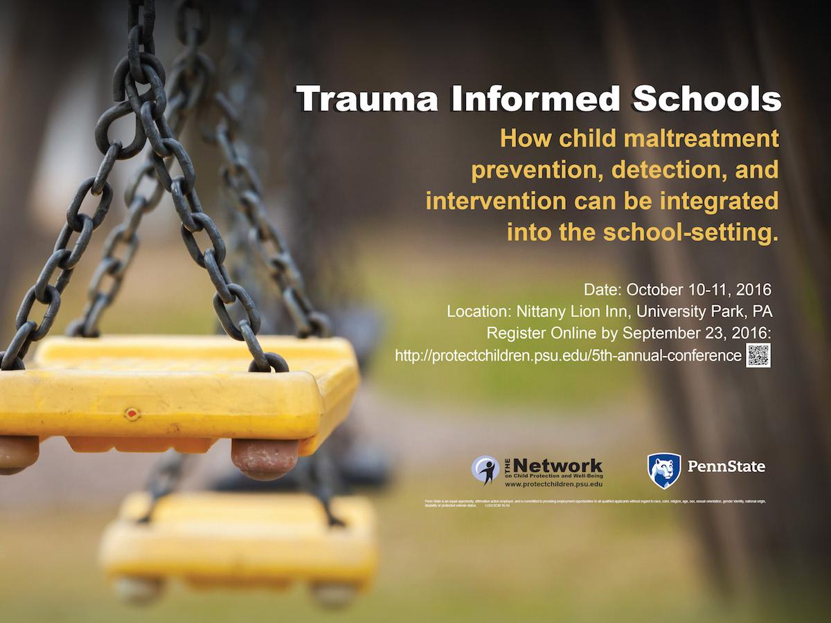 Trauma Informed Schools poster