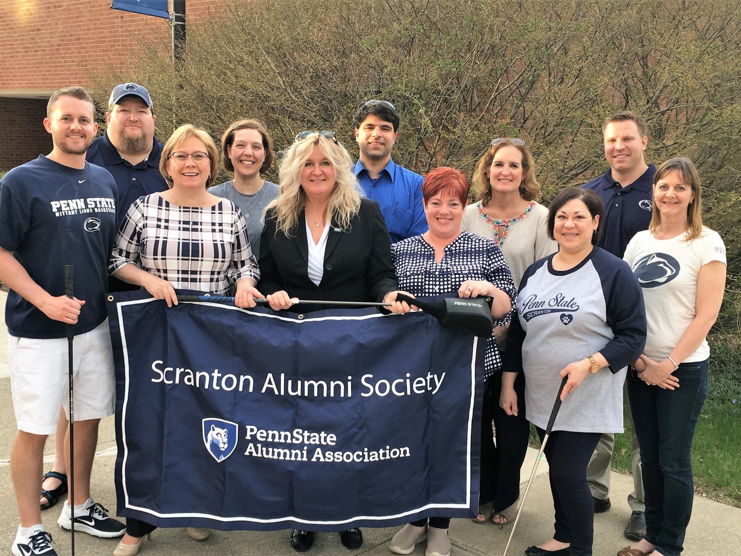 Penn State Scranton alumni golf tournament planners