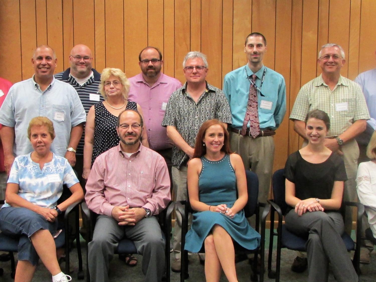 Adjunct faculty at this year's Meet and Greet event