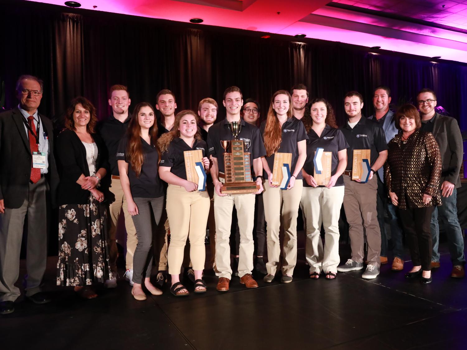 The 2018 National Champion Penn State NAHB Student Competition Team