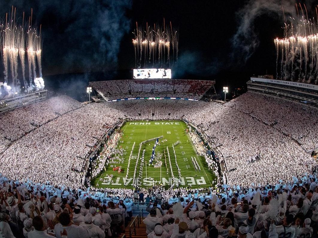 Beaver Stadium 2018 whiteout