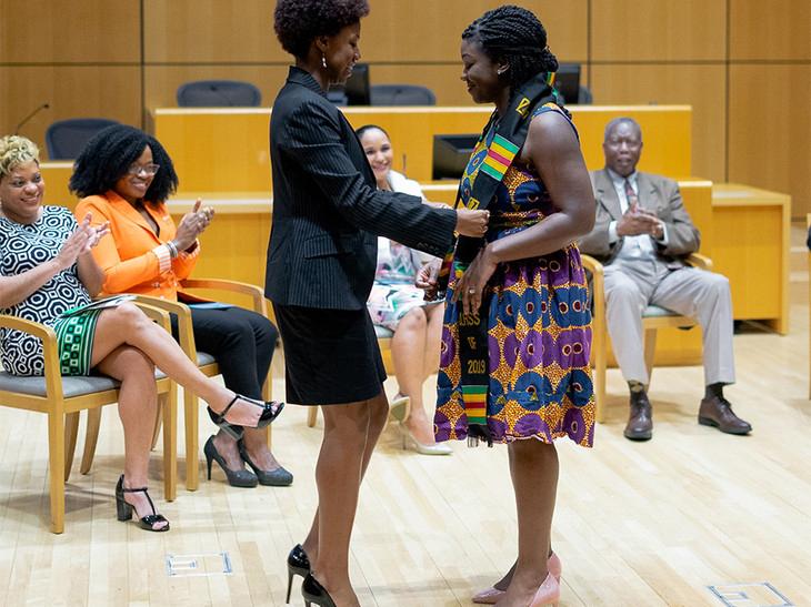 Dickinson Law 2019 Donning of the Kente Ceremony