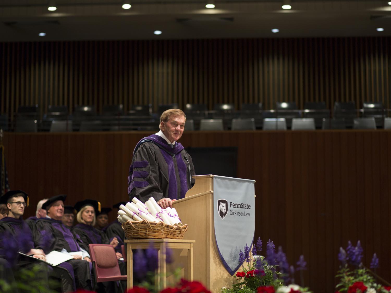 Former Governor Thomas J. Ridge Delivers Dickinson Law’s Commencement Address During 185th Anniversary of Law School’s Founding