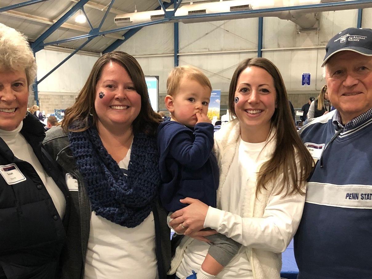 Family at Ag Live