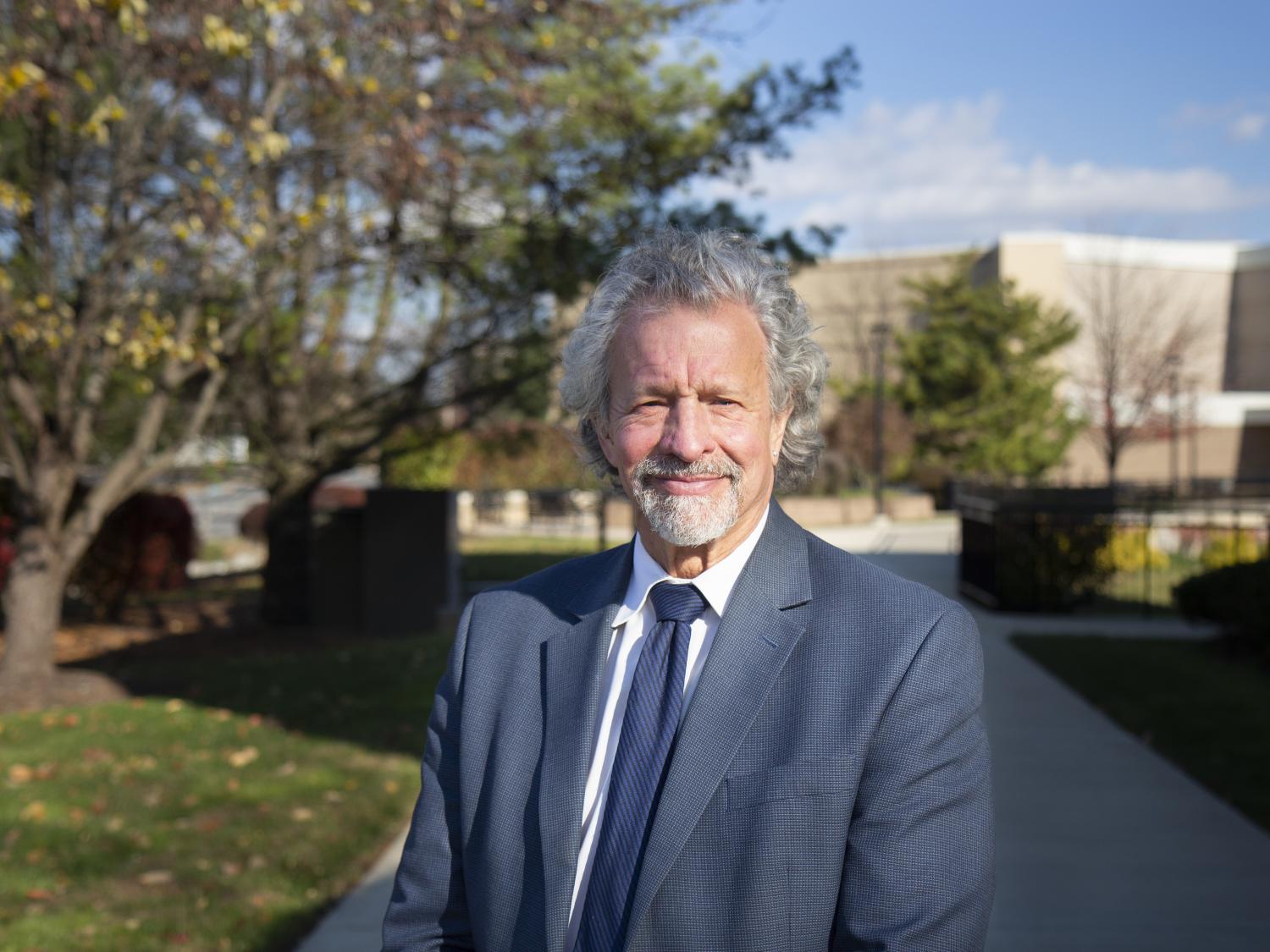 Jim Nemes standing outside at Penn State Great Valley