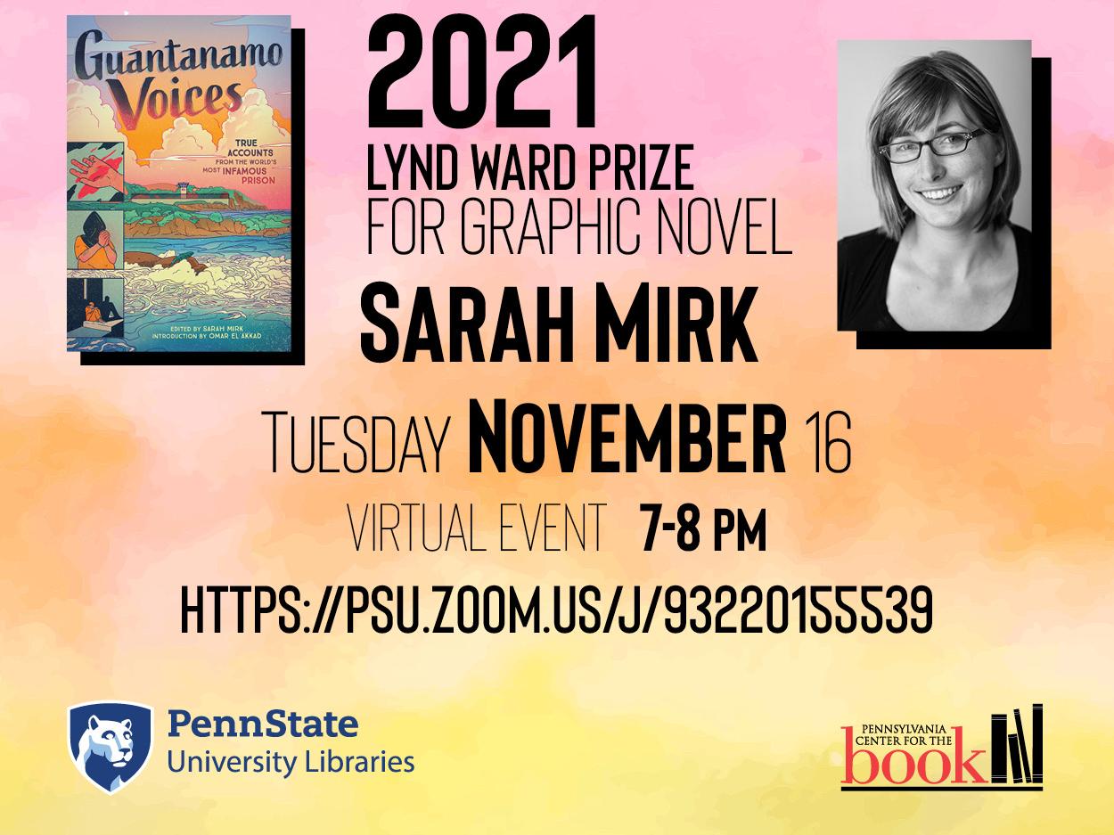 Lydn Ward Prize for Graphic Novel award presentation, Nov. 16, 2021