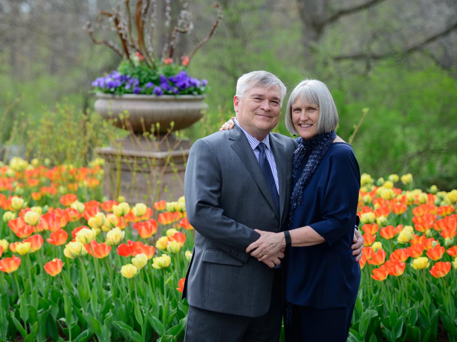 President Barron and Molly Barron