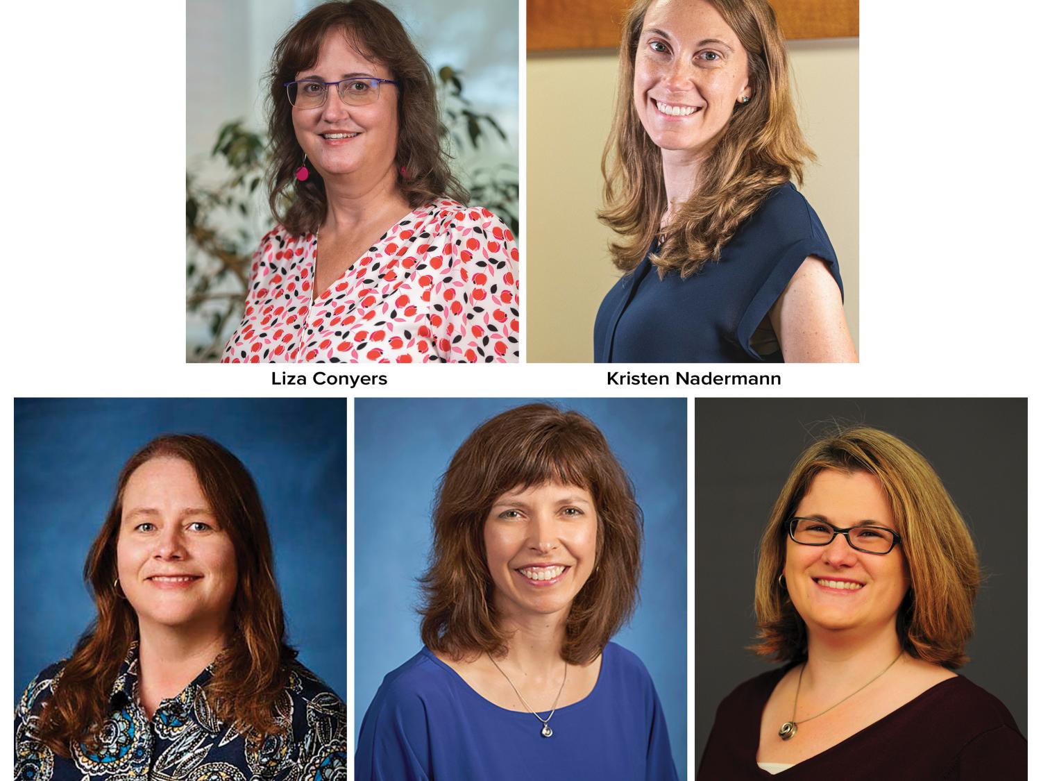 Photos of several faculty members named in the story