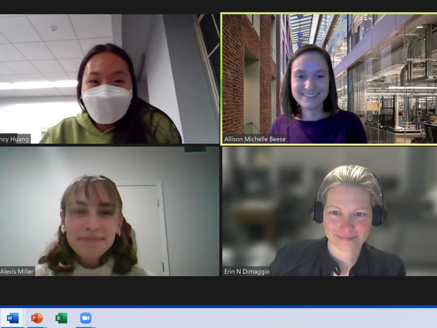 Penn State students and faculty participate in a virtual undergraduate research symposium