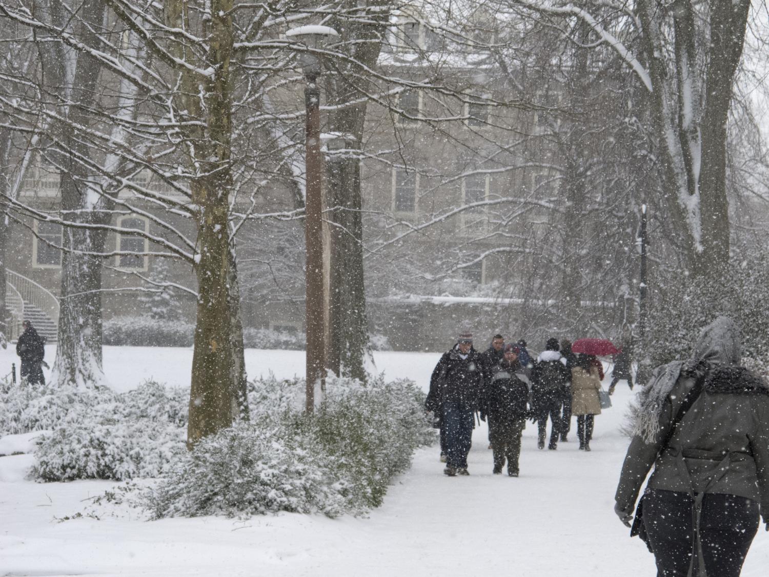 University Park snow
