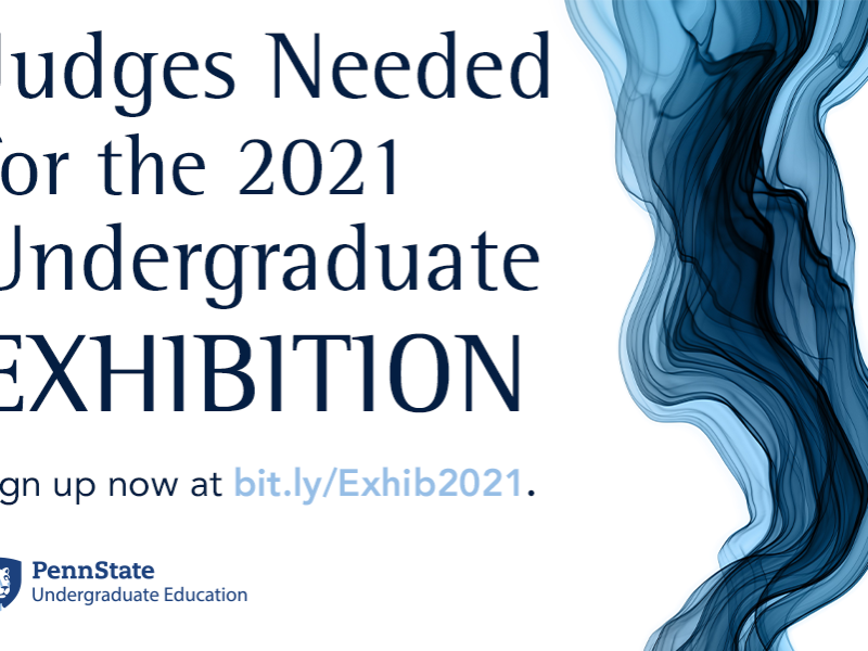 Judges Needed for the 2021 Undergraduate Exhibition