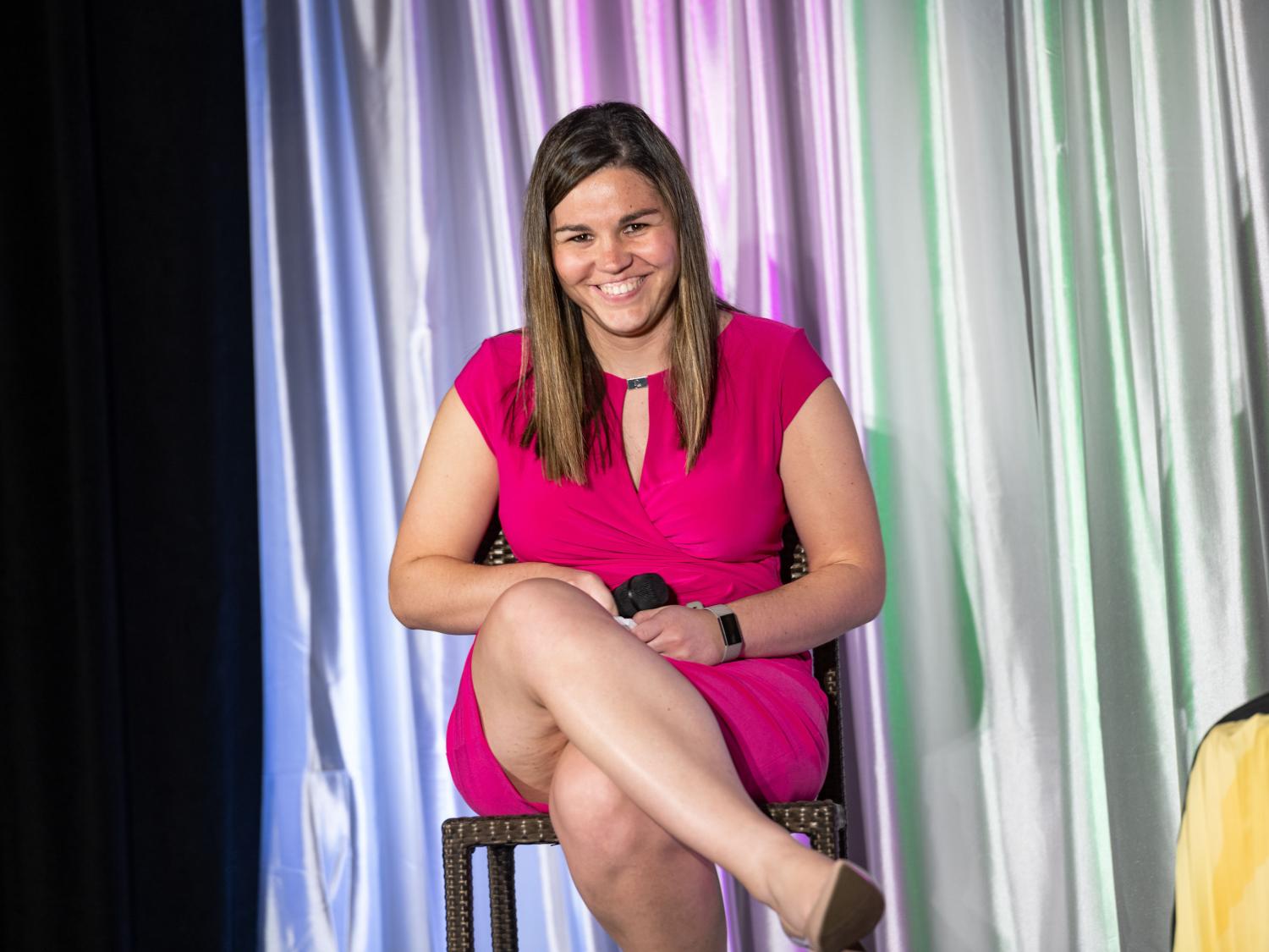 Alyssa Abbonizio on stage
