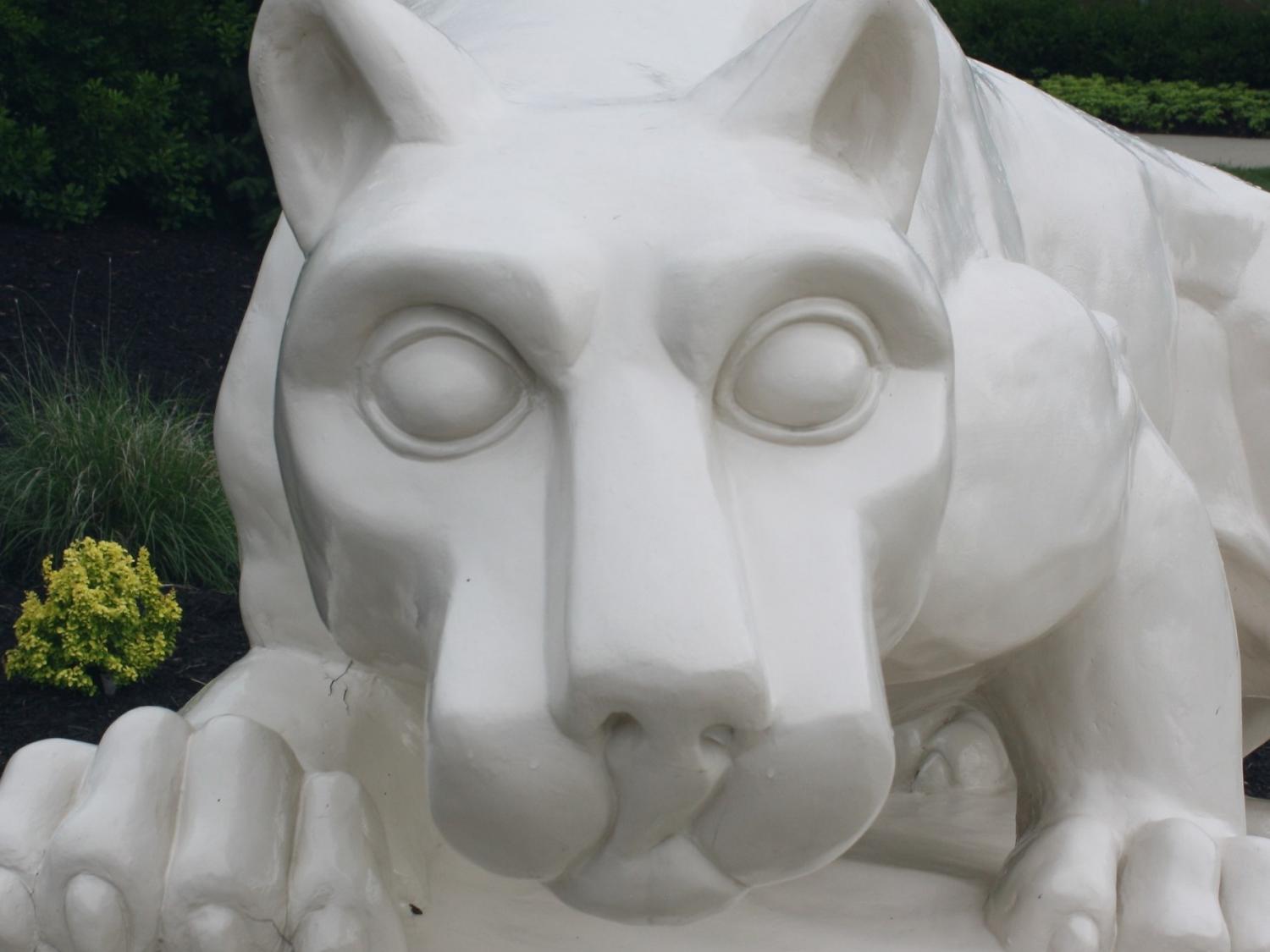 DuBois lion shrine. 