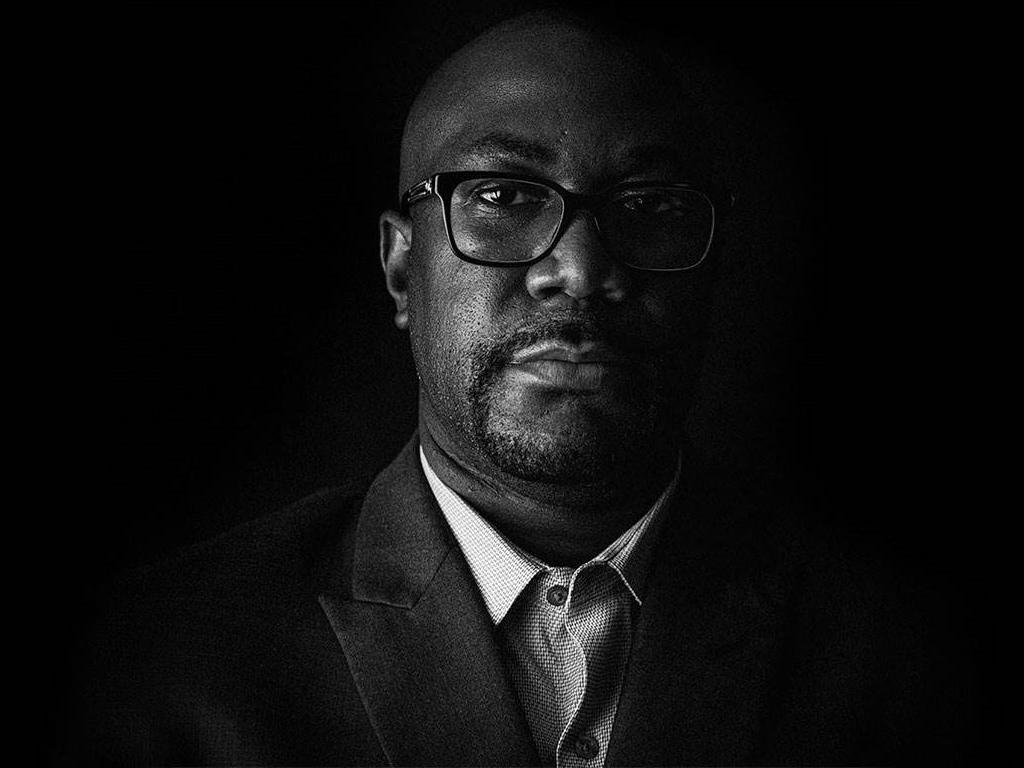 A portrait of Philonise Floyd, the brother of George Floyd