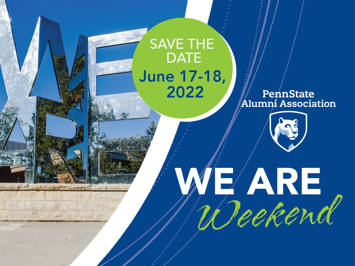 We Are Weekend graphic