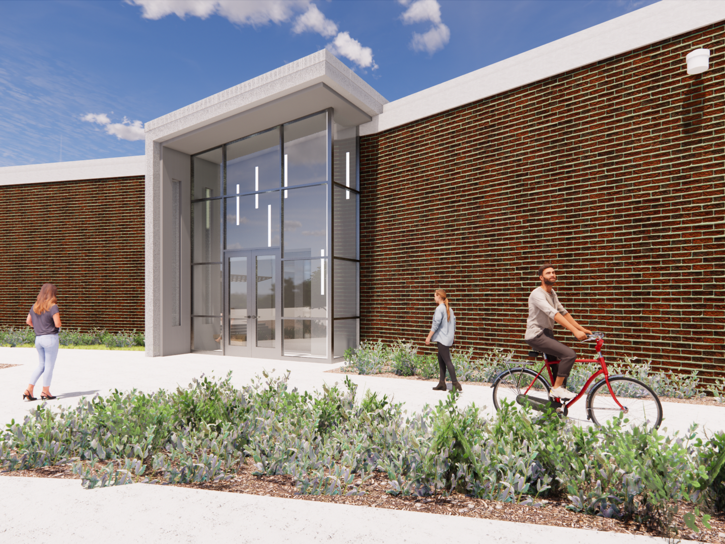 Architect's rendering of General Classroom Building at Penn State Beaver