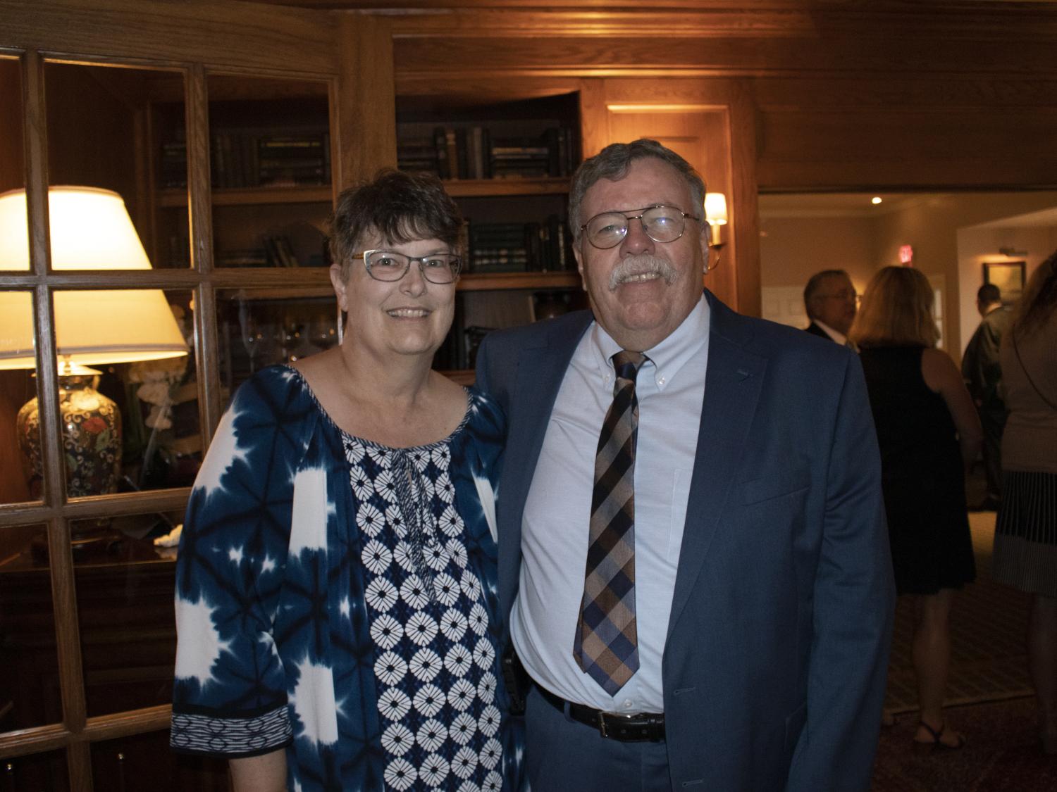 Forrest Fortier and her husband