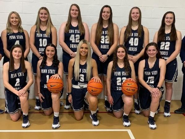 DuBois Lady Lions basketball team for 2022. 