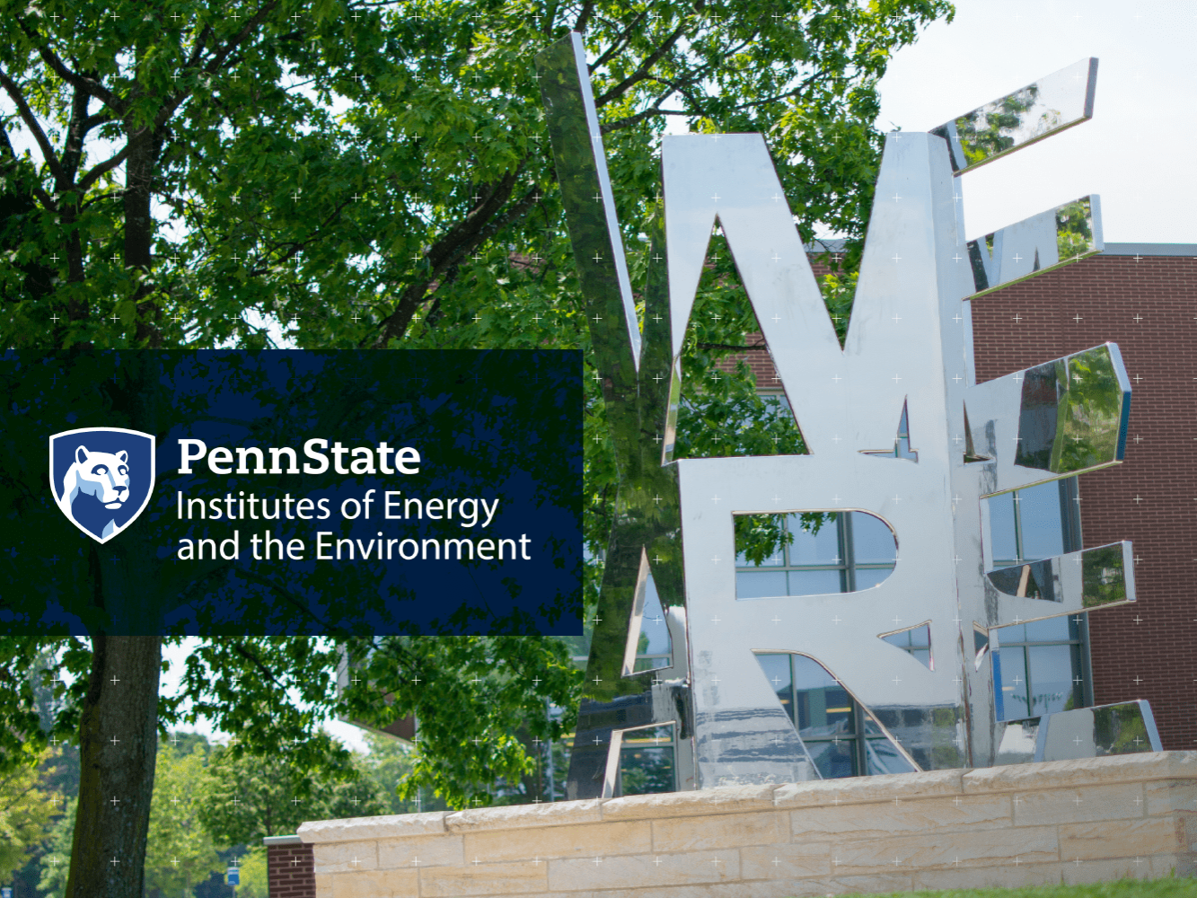 Institutes of Energy and the Environment on We Are sculpture