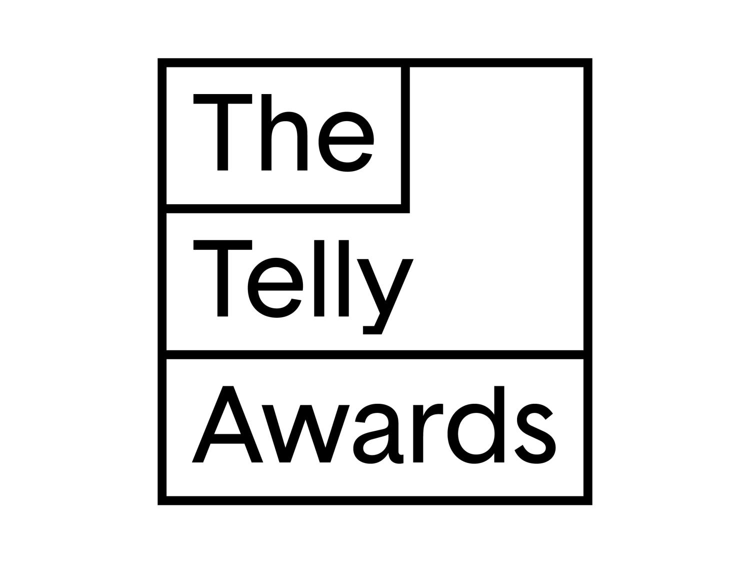 Logo with the words The Telly Awards