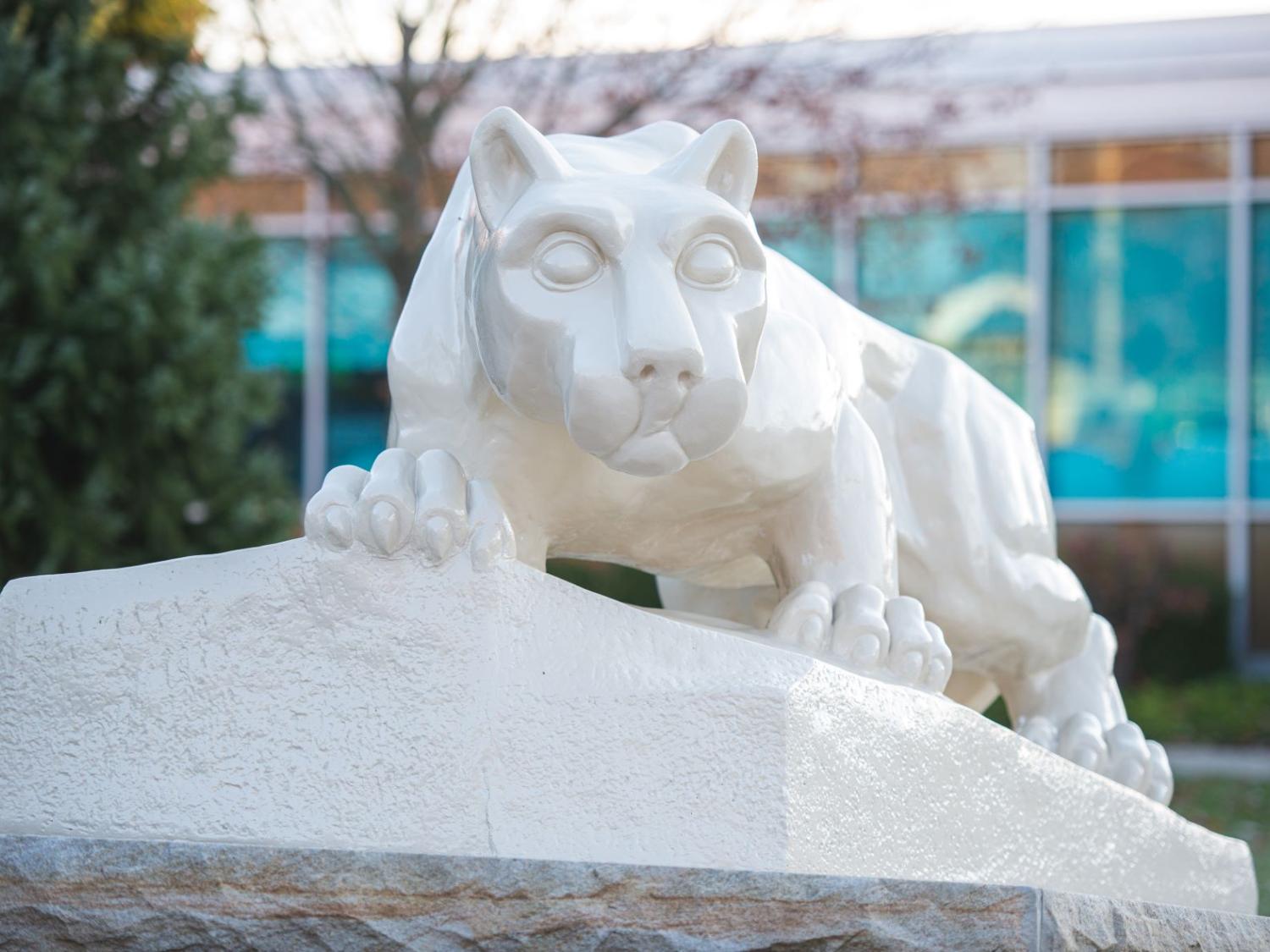 Lion shrine at Penn State DuBois
