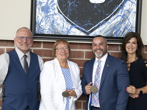 Charles Patrick, Linda Work Rooker, Carlos Rodriguez, and Paula Congelio