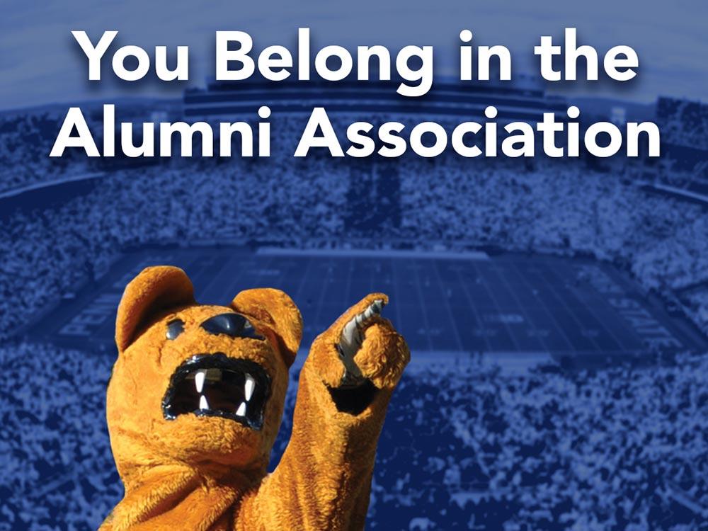 Graphic: You Belong in the Alumni Association