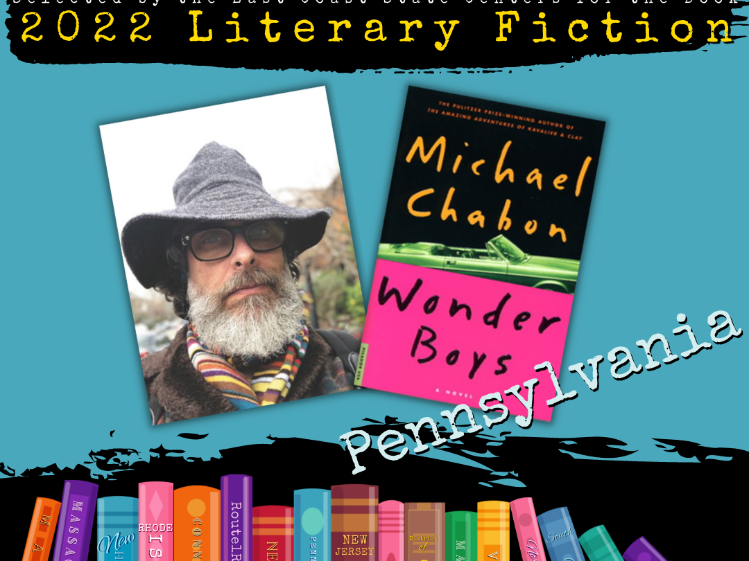 Route 1 Reads 2022 title: Michael Chabon's "Wonder Boys"