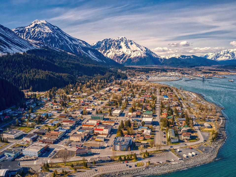 Alaskan coastal community
