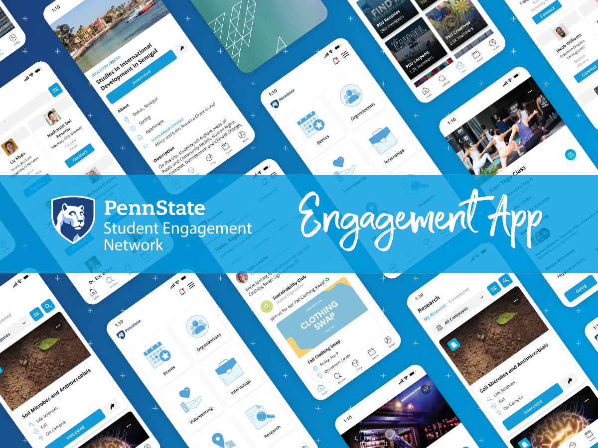"Penn State Student Engagement Network / Engagement App"