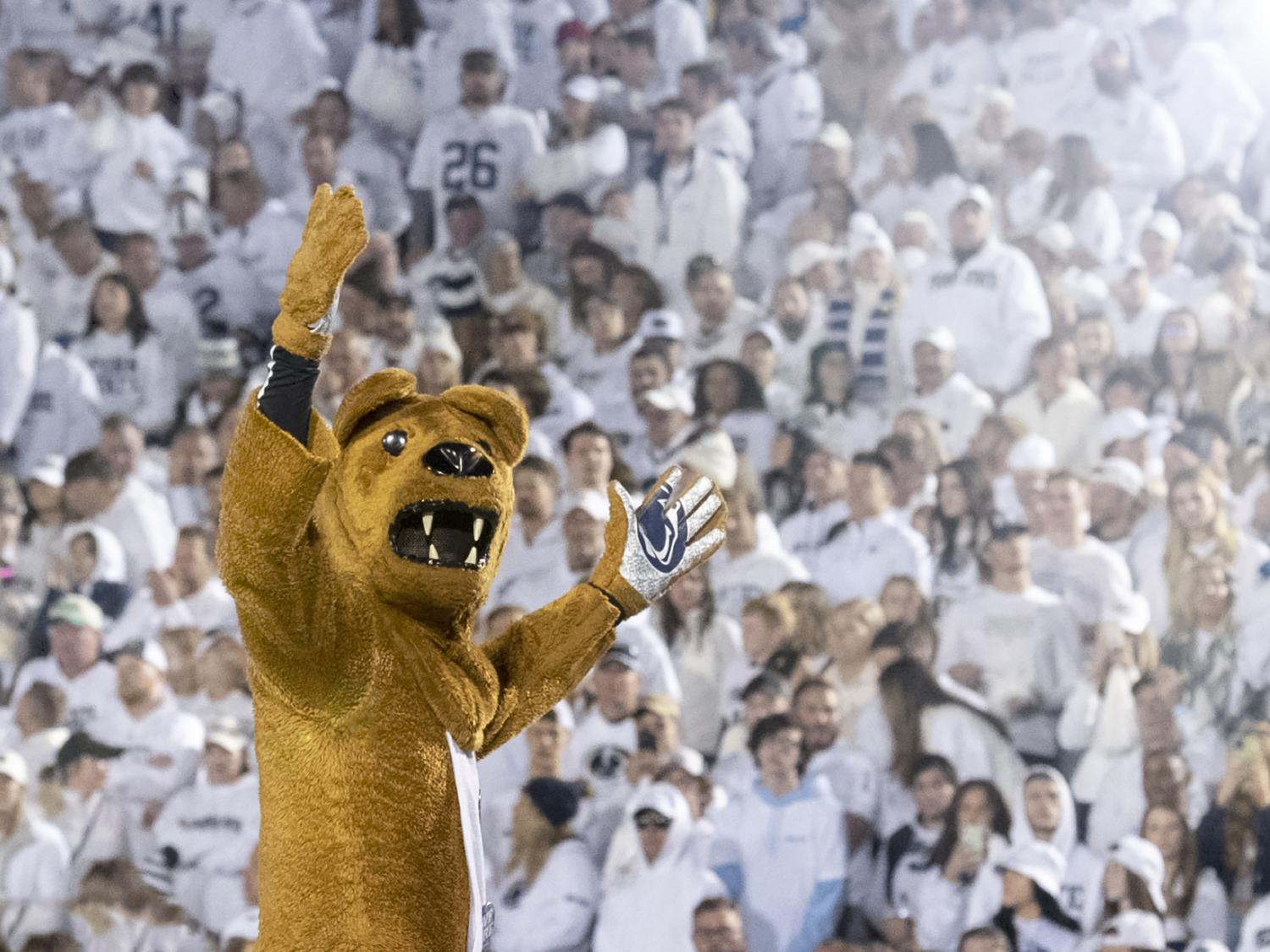 Nittany Lion at White Out game