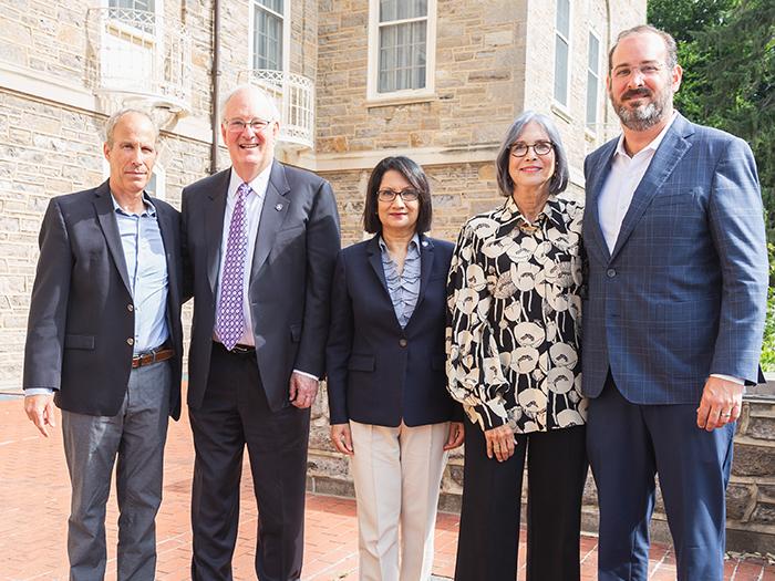 Boaz Dvir with Hammel family