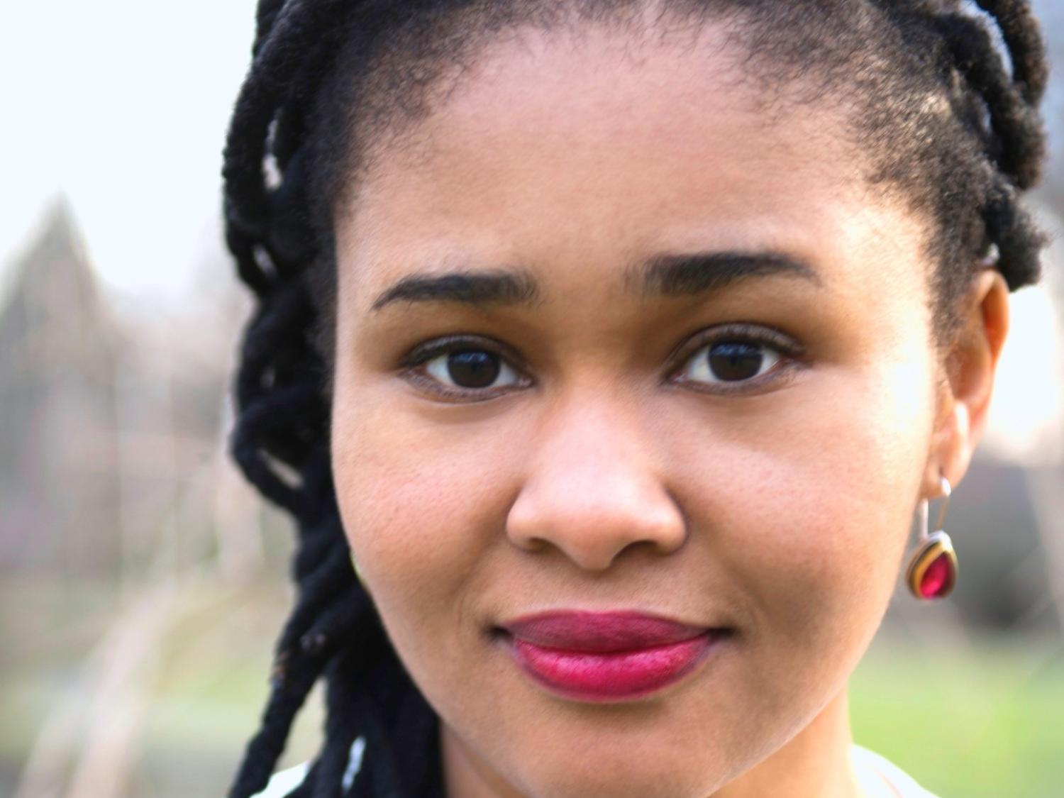 A portrait of the writer Chinelo Okparanta