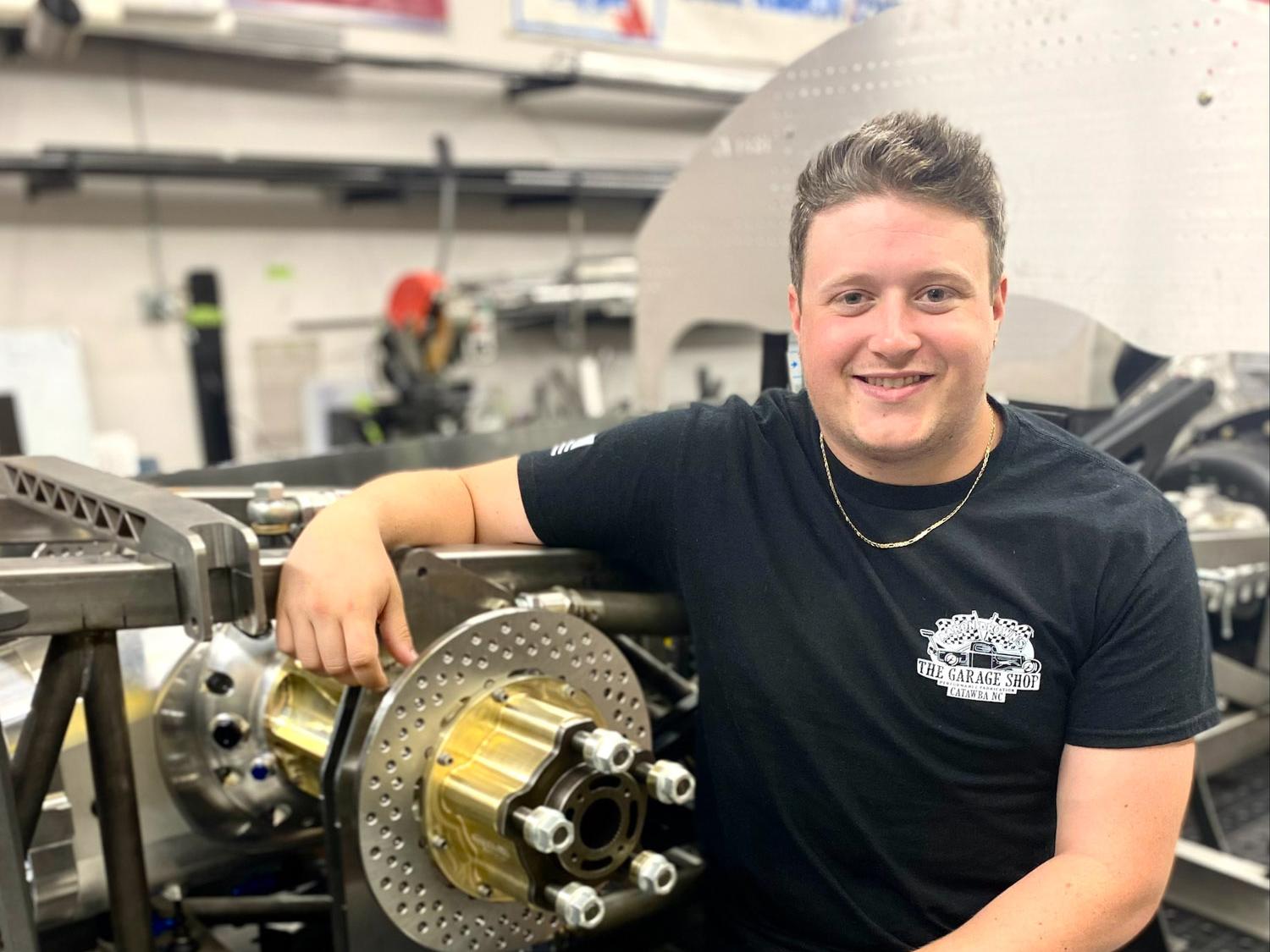 Picture of Dylan C. Godinez, a May 2022 graduate of Penn Tech and design engineer.